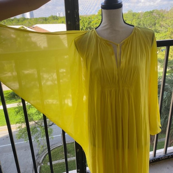 Diane von Furstenberg yellow New Fleurette - Picture 3 of 6